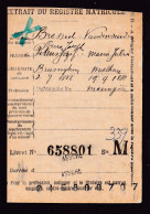 DDFF 745 -- ASSCHE - Carte De Caisse D'Epargne Postale/Postspaarkaskaart 1909 - Petite Griffe - Zonder Portkosten