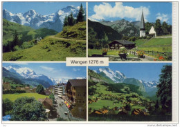 WENGEN - Mehrfachansicht, Sommer- Und Winterkurort, - Wengen