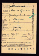 DDFF 751 -- ARDOYE - Carte De Caisse D'Epargne Postale/Postspaarkaskaart 1926 - Petite Griffe - Franchise