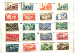 Andorre Neuf(*ou**) Années 1944 à 1947 : 100 à 118 Dont 108A - Unused Stamps