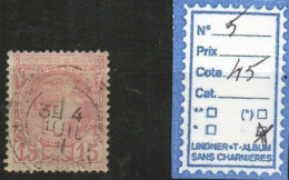 MONACO - N° 5 (Oblitéré) - Used Stamps
