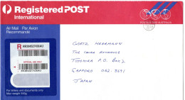 L75604 - Australien - 2002 - "P.P." GA-R-Umschlag (Cherrybrook NSW) -> TOYOHIRA (Japan), M "Nachtraeglich Entwertet"-Stp - Storia Postale