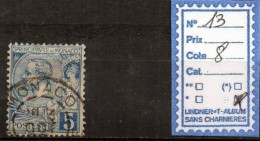 MONACO - N° 13 (Oblitéré) - Used Stamps