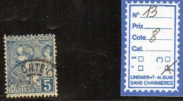 MONACO - N° 13 (Oblitéré) - Used Stamps