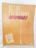 Revue Technique Automobile Originale Decambre 1955  Numero 116 Volkswagen Tous Types - Auto