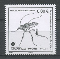 TAAF 2016  N° 766 ** Neuf MNH Superbe Faune Insectes Pringleophaga Crozetensis Animaux - Ungebraucht