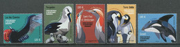 TAAF 2021 N° 992/996 ** Neufs MNH Superbes Faune Antarctique Oiseaux Birds En Graph Orque Fou Manchot Frégate Albatros - Unused Stamps