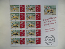 2021 Y/T 1407A-B  NC " Salon Des Collectionneurs Nouméa " Neuf** - Unused Stamps