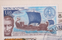 Monaco 1982 - YT 1357 (o) Sur Fragment - Used Stamps