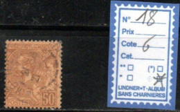 MONACO Oblitéré -N°18 - Used Stamps