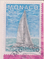 Monaco 1985 - YT 1490 (o) Sur Fragment - Used Stamps