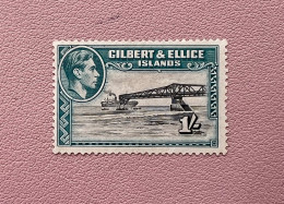 Gilbert & Ellice 1939 MM KGVI Perf 13 1/2 Sg 51 - Gilbert- Und Ellice-Inseln (...-1979)