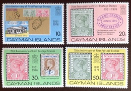 Cayman Islands 1976 Stamp Anniversary MNH - Cayman (Isole)