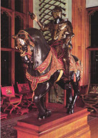 WINDSOR, BERKSHIRE, CASTLE, KING'S CHAMPION, STATUE, MOUNTED SOLDIER, HORSE, ENGLAND, UNITED KINGDOM, POSTCARD - Windsor Castle