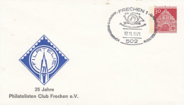 PU 33/21  25 Jahre Philatelisten Club Frechen E. V., Frechen 1 - Private Covers - Used