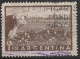 MiNr. 624 Argentinien       1954/1959. Freimarken: General San Martín Und Landesansichten. - Gebraucht