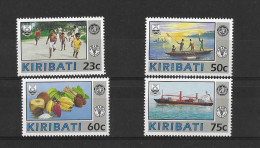 Kiribati 1992 MNH United Nations World Health & Food Sg 390/3 - Kiribati (1979-...)