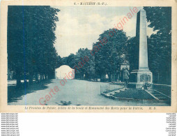 64.  MAULEON .  Le Fronton De Pelote . Allées De La Soule Et Monument Aux Morts Pour La Patrie . - Mauleon Licharre