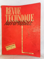 Revue Technique Automobile Originale Novembre 1953 Renault Fregate - Auto