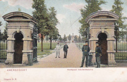 48665Amersfoort, Hoofdpoort Infanteriekazerne Rond 1900.  - Amersfoort