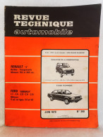 Revue Technique Automobile Originale Juin 1979 Numero 390 Renault 4 L Berline Fourgonette Moteur 782 Et 845 Cm - Auto