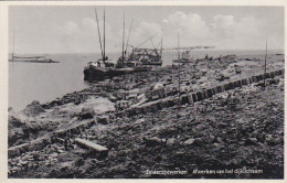 48673Zuiderzeewerken, Afwerken Van Het Dijklichaam.  - Den Oever (& Afsluitdijk)