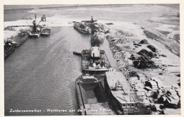 486714Zuiderzeewerken, Werkhaven Aan De Nieuwe Polder.  - Den Oever (& Afsluitdijk)