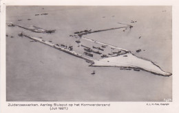 486715Zuiderzeewerken, Aanleg Sluisput Op Het Kornwerderzand.  - Den Oever (& Afsluitdijk)