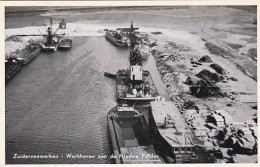 486725Zuiderzeewerken, Werkhaven Aan De Nieuwe Polder.  - Den Oever (& Afsluitdijk)