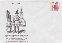 PU 63/5**   Briefmarkenausstellung Im Rang 3 - 25-jähriges Bestehen Der Briefmarkenfreunde Deggendorf E.V., Nr. 774 - Buste Private - Nuovi