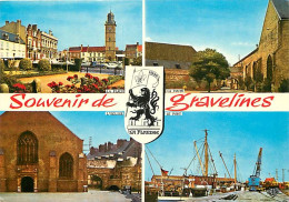 59 - Gravelines - Multivues - Bateaux - Blasons - CPM - Voir Scans Recto-Verso - Gravelines