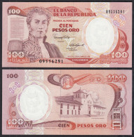 Kolumbien - Colombia 100 Pesos 1988 UNC Pick 426c   (31268 - Otros – América