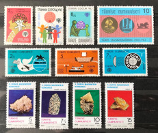 Lot De 11 Timbres Neufs** Turquie 1979 - Unused Stamps