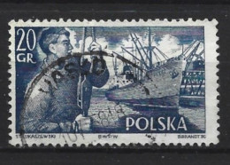 Poland 1956 Ship. Y.T. 849 (0) - Gebraucht