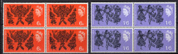 P2399 - GRANDE BRETAGNE Yv N°403/04 ** Bloc Folklore - Unused Stamps