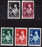 1938 Kinderzegels Gestempelde Serie  NVPH 313 / 317 - Gebruikt