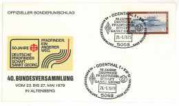 SC 21 - 885 GERMANY, Scout - Cover - 1979 - Covers & Documents