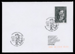 ANDORRA Postes (2022) Pli Premier Jour / FDC - Louis Pasteur 1822 - 1895, Microscope, Scientifique, Microbiologie - FDC