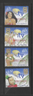 Tuvalu 2001 MNH TV Corporation Opt Specimen Sg 1005/8 - Tuvalu