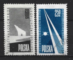 Poland 1958  Geophysic Year  Y.T. 938/939 (0) - Gebraucht