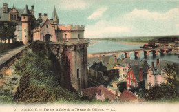 FRANCE - Amboise - Vue Sur La Loire De La Terrasse Du Château - Carte Postale Ancienne - Amboise