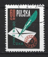 Poland 1958  Stamp Day Y.T. 940 (0) - Gebraucht