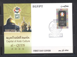 Egypt 2009-Al Quds Capital Of Arab Culture FDC - Ungebraucht