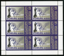 AJZ2 Georgia 298B  2001 Minihojita  MNH - Géorgie