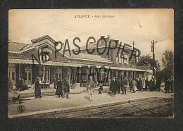59 - AULNOYE - Gare Intérieure - 1921 - RARE - Aulnoye