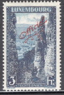 Luxembourg 1934 Single Postage Stamps Of 1921-1923 Overprinted "Officiel" In Unmounted Mint - Dienstmarken