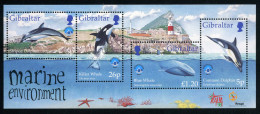 Gibraltar - Nº HB 32 1998 Año Inter. De Los Océanos Fauna Animales Marinos Luj - Gibraltar