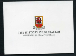 Gibraltar - Nº C 919 2000 Milenario Historia De Gibraltar Carnet De Prestigio  - Gibraltar