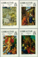 REL/S Gibraltar  Nº 384/87   1978  Navidad-cuadros De Dürer-Lujo - Gibraltar