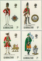 Gibraltar - 232/35 - 1970 Uniformes Militares Lujo - Gibraltar